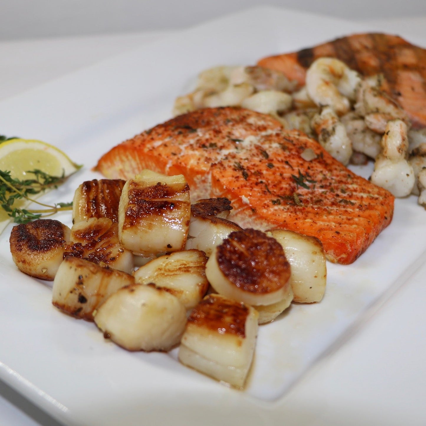 Heart Health Seafood Box Cooked Close Up - Wild For Salmon