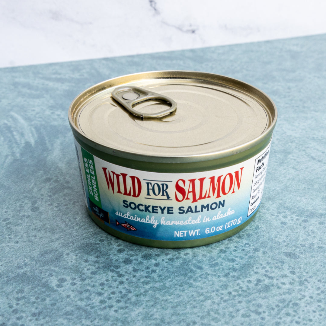 Skinless/Boneless Canned Alaskan Sockeye Salmon