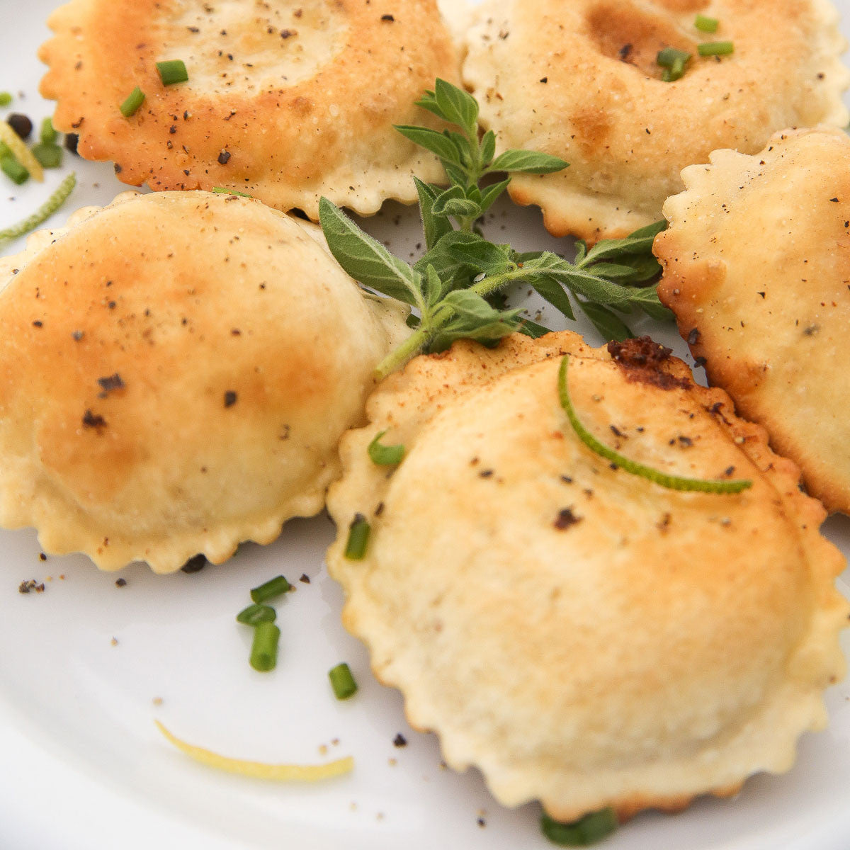 Wild Caught Smoked Salmon Ravioli