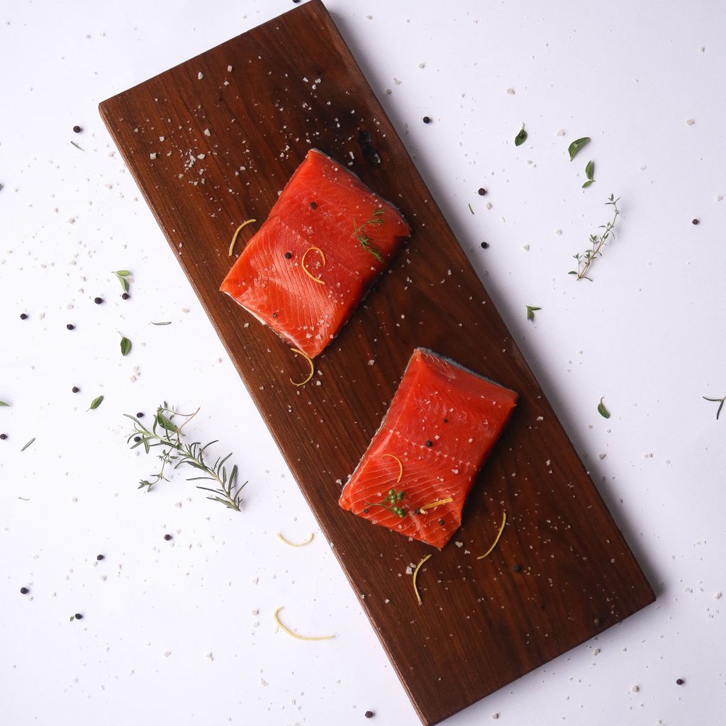 Wild Caught Sockeye Salmon Portions