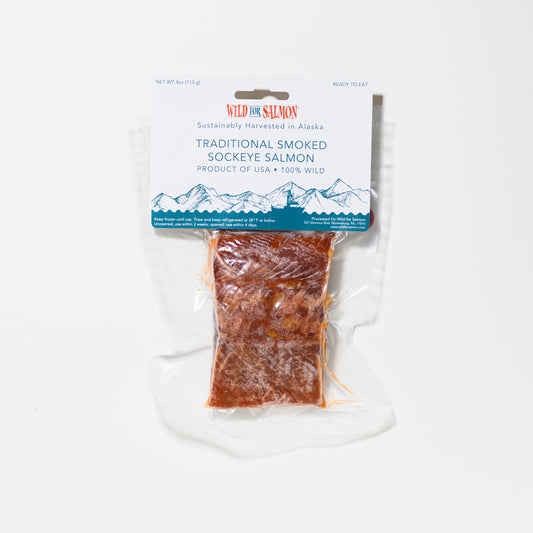 Traditional Smoked Sockeye Salmon